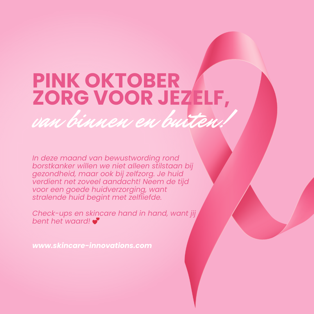Pink Oktober: zorg voor jezelf, straal van binnenuit