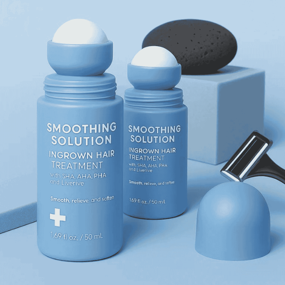 Smoothing Solution behandeling tegen ingegroeide haren