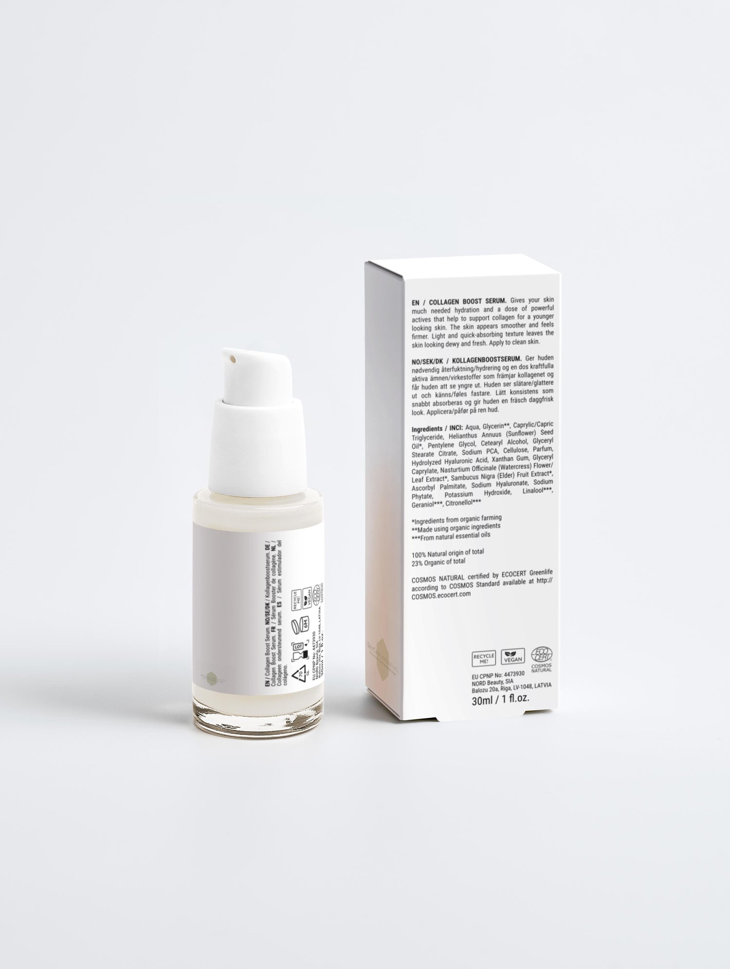 Collagen Boost Serum – for men | Dark Skin | Hydration &amp; Anti-aging