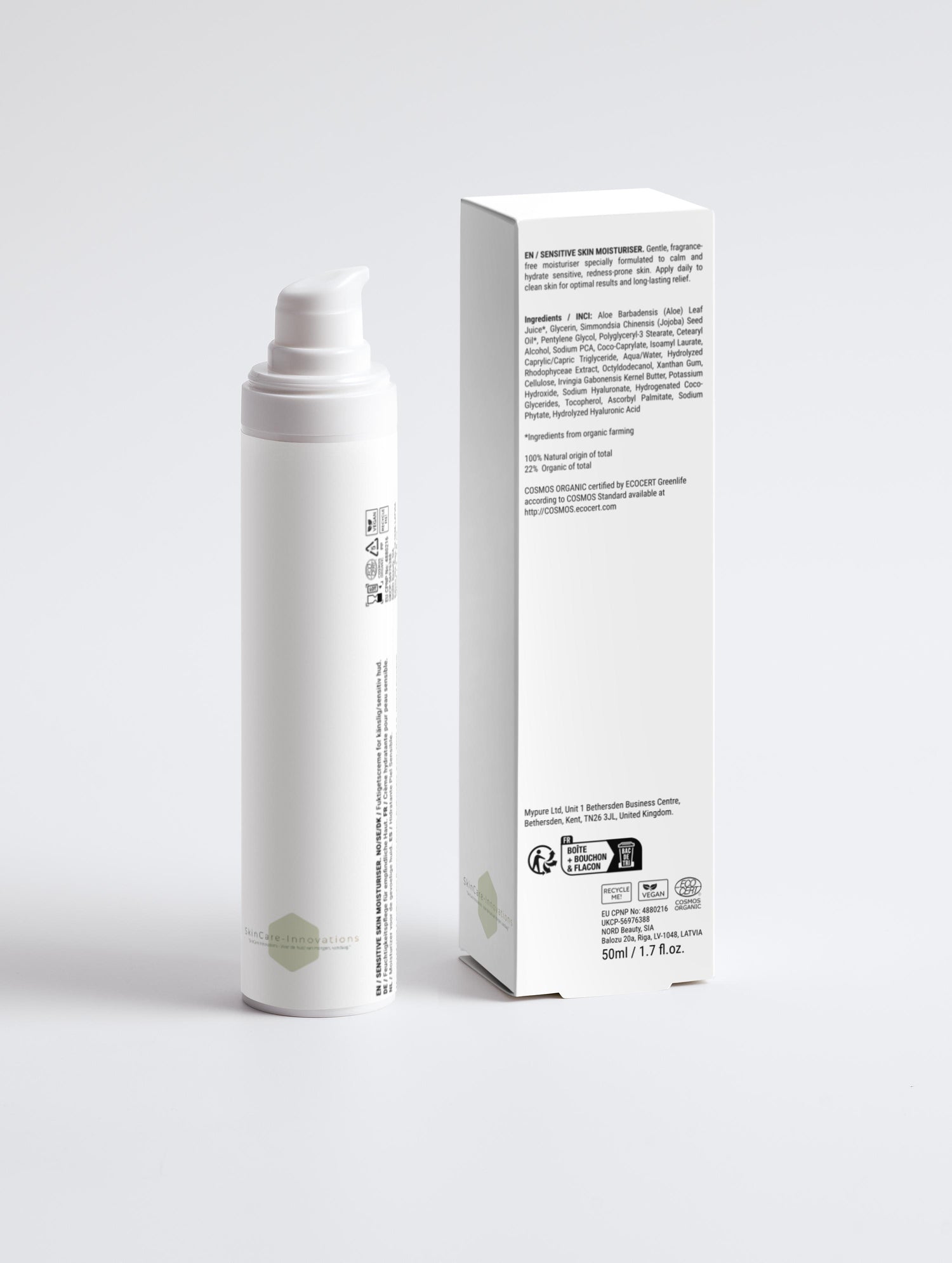 Sensitive Skin Moisturiser – Tegen roodheid & gevoelige huid