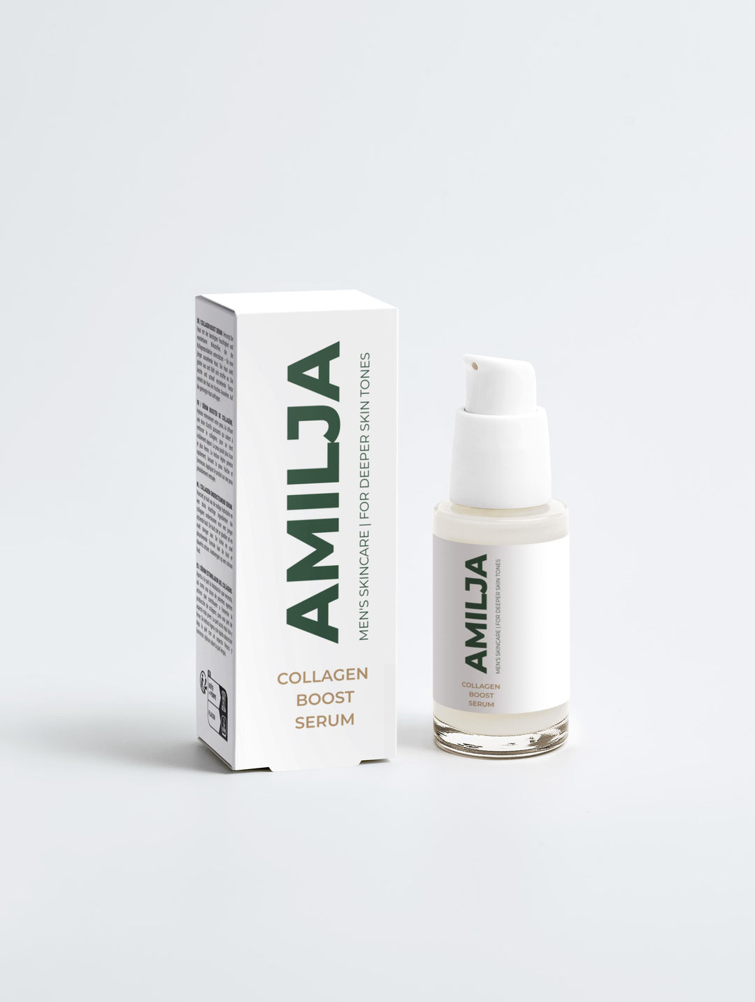 Collagen Boost Serum – for men | Dark Skin | Hydration &amp; Anti-aging