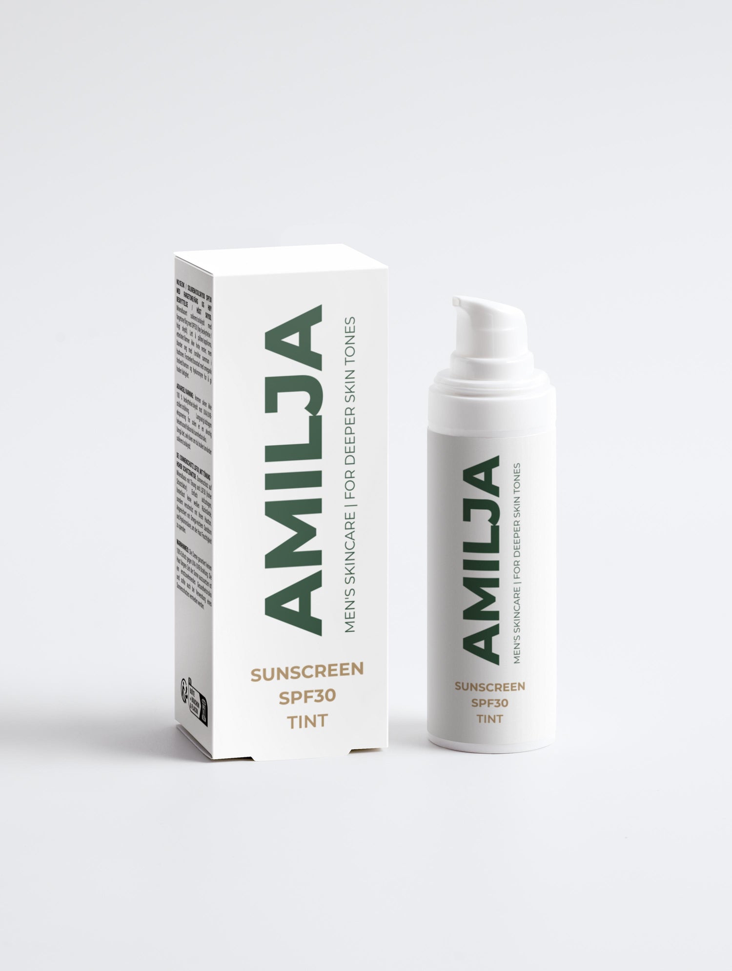 Sunscreen SPF30, met tint - bescherming zonder witte waas